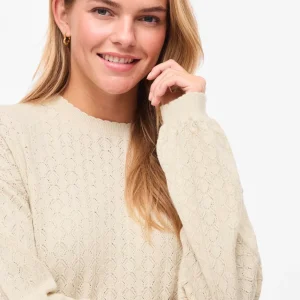VIEMI Knit Top - Super Light Natural Melan