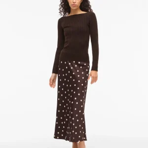VILUCCA Knit Top - Coffee Bean